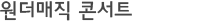 원더매직 콘서트
